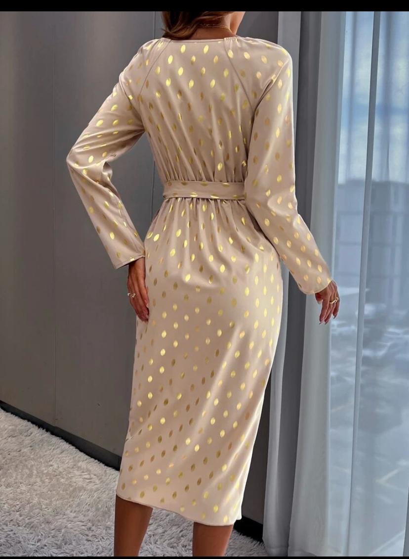 Gold Dress